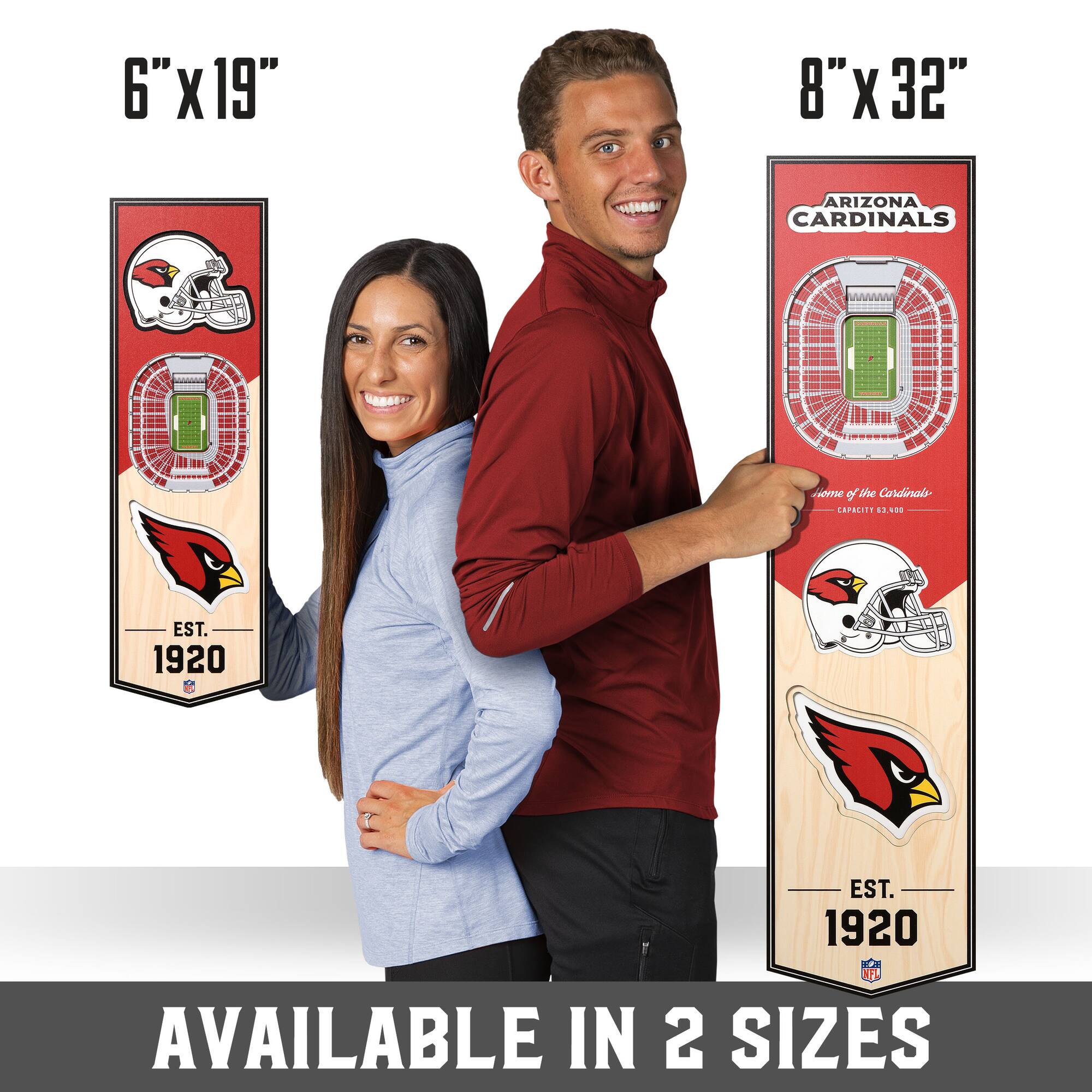 3D StadiumView 8" x 32" Banner